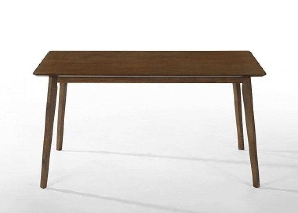 Rectangular Solid Wood Dining Table - Walnut