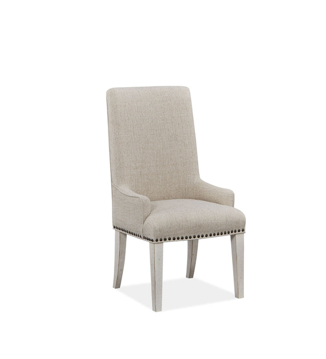 Bronwyn - Upholstered Host Side Chair (Set of 2) - Alabaster Magnussen Furniture