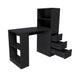 Computer Desk With 4 In 1 Socket & 3 Drawers, 4 Tier Shelves Home Essentials