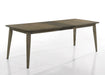 Bistro - Dining Table With Off Fabric Dining Chairs Lilola Home