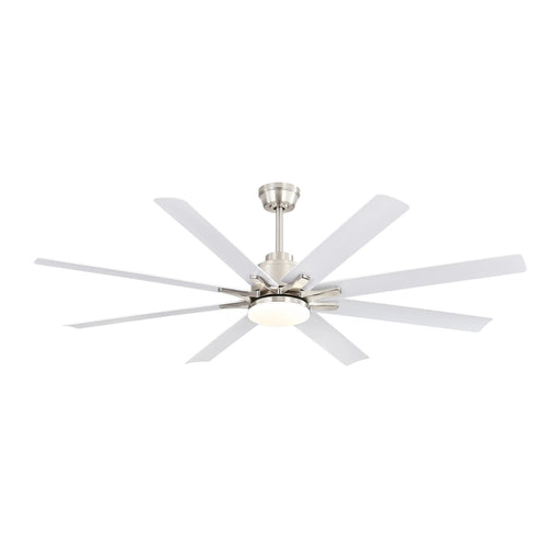 Ceiling Fan With Dimmable LED Light, 8 Blades, Reversible DC Motor, Remote Control Daily Nest