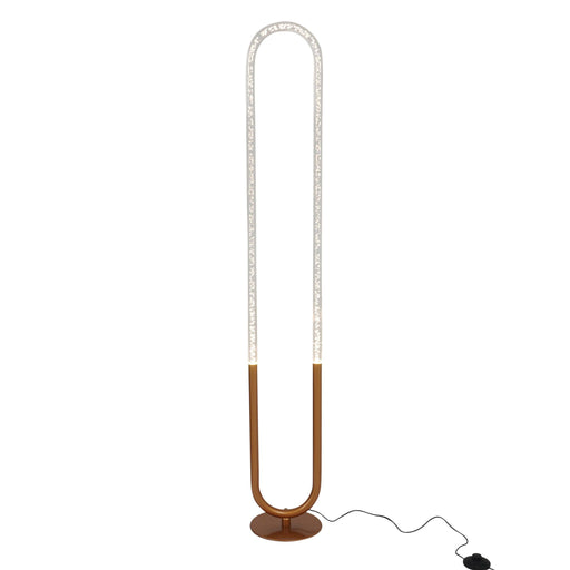 Zeon - LED Floor Lamp, 110 - 120V - Bronze Ashcroft Furniture
