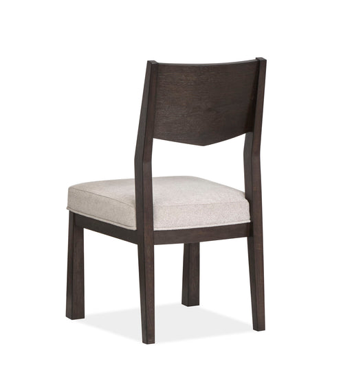 Tauren - Upholstered Side Chair With Solid Back (Set of 2) - Coffee Bean Magnussen Furniture