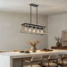 Chandelier Pendant Light For Dining Room Kitchen, 5 Light Fixture With Adjustable Height Daily Nest