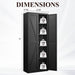 Adjustable 2 Door Storage Cabinet With Adjustable Shelves Home Essentials