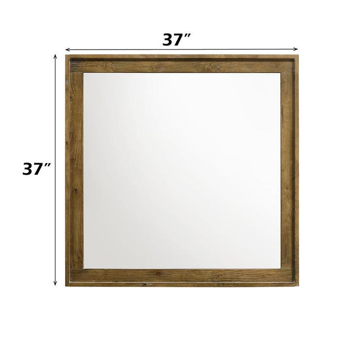Garcia - Mirror - Light Brown