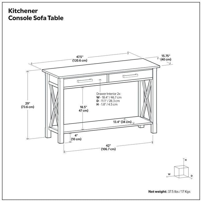 Kitchener - Handcrafted Table Simpli-Home