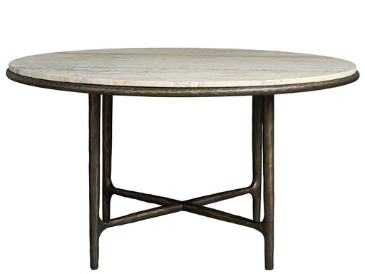 Griffith Park - Round Dining Table - Bronze / Gray Universal Furniture