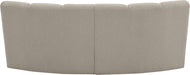 Infinity - 2 Piece Boucle Modular Sectional Meridian Furniture