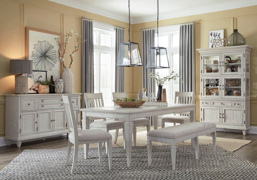 Newport - Bench With Upholstered Seat - Alabaster Magnussen Furniture