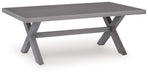 Half Moon Beach - Rectangular Cocktail Table - Gray Signature Design by Ashley®