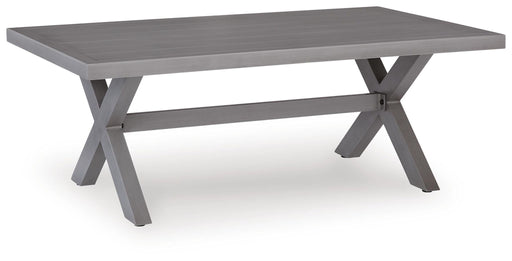 Half Moon Beach - Rectangular Cocktail Table - Gray Signature Design by Ashley®