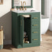 Modern Bathroom Vanity With 1 Door And 3 Drawers Hearth and Haven