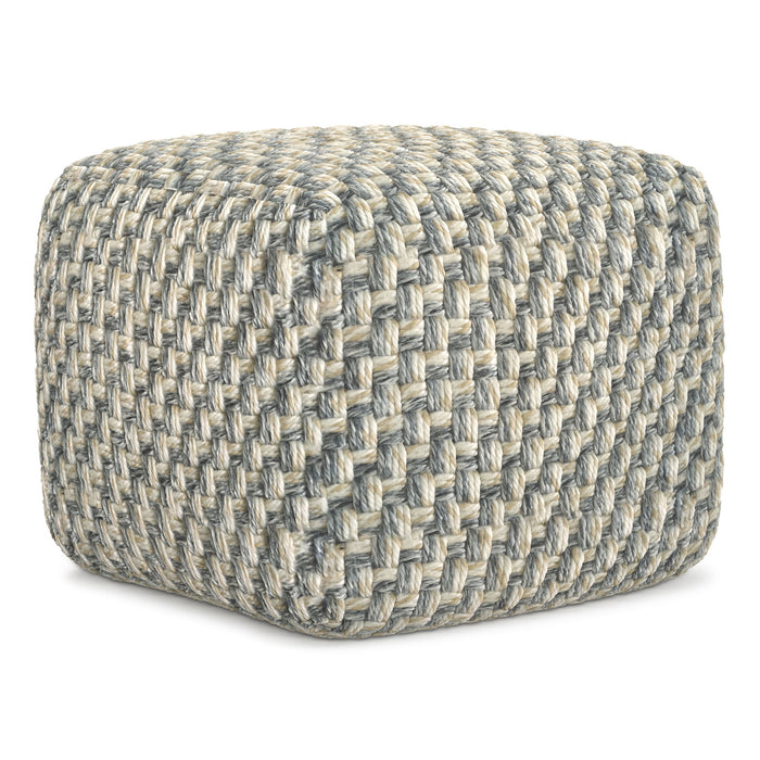 Beatrix - Square Pouf - Multicolor Simpli-Home