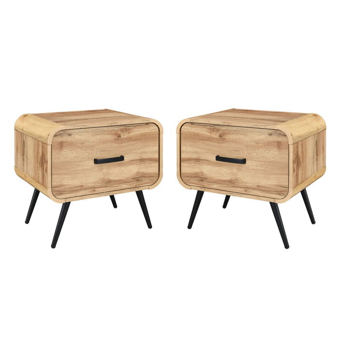 Rowan - One Drawer End Table/Bedside Table New Classic