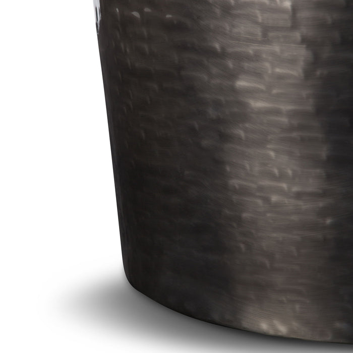 Troy - Metal Accent Table - Antique Silver Simpli-Home