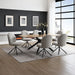 Lawton - Dining Table - Natural & Black ACME