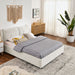 Storage Upholstered Hydraulic Platform Bed With Integrated Headboard Home Essentials