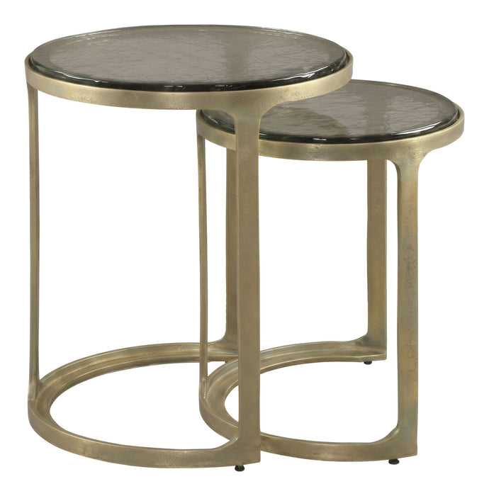 Tessa - Nesting Tables - Brass Zuo Modern