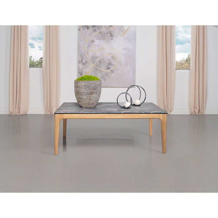 Blaine - Rectangular Smarttop Coffee Table - Gray