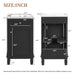 Bathroom Vanity With Sink, Soft-Closing Door, Adjustable Shelf Hearth and Haven