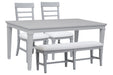 Charleston - Extendable Rectangular Dining Table Set Magnussen Furniture