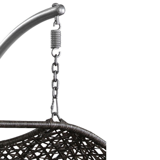Vasant - 52" Hanging Chair - Fabric & Wicker ACME