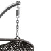 Vasant - 52" Hanging Chair - Fabric & Wicker ACME