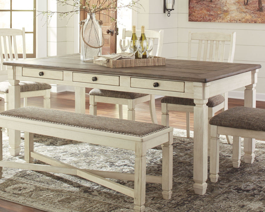 Bolanburg - Rectangular Dining Room Table - Beige Signature Design by Ashley®