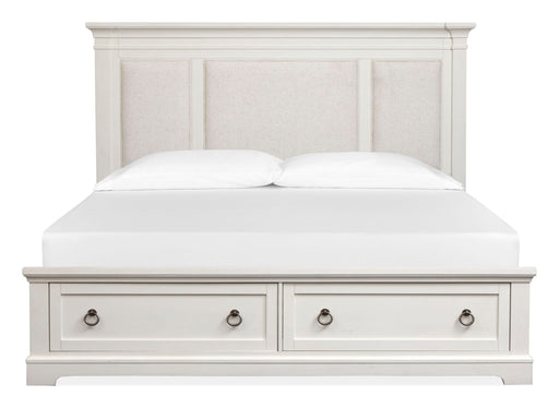 Kingston - Upholstered Panel Storage Bed Magnussen Furniture