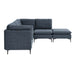 Upholstered Modular Sectional & Tall Legs Home Essentials