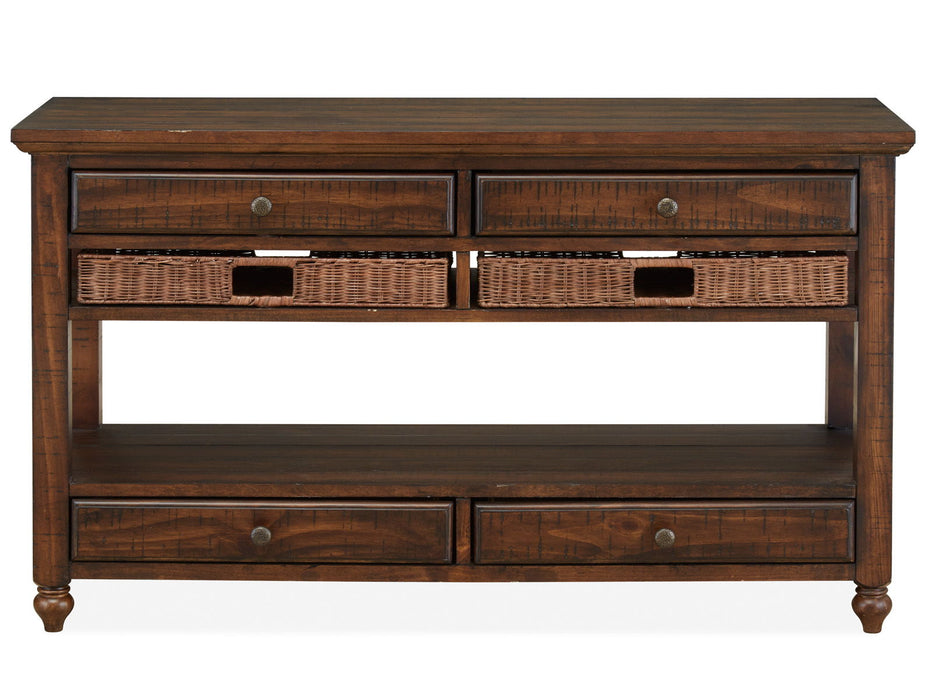 Cottage Lane - Wood Sofa Table - Coffee Magnussen Furniture