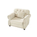 Sofa With Nailhead Trim And Rolled Armrests Home Essentials