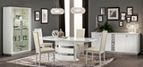 Roma - Dining Table - White / Pearl Silver Camelgroup Italy