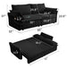 2 In 1 Convertible Sofa Bed, Multi Functional Living Room Furniture Home Essentials