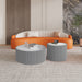 Cylindrical Coffee Table Home Essentials