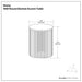 Demy - Handcrafted Metal Accent Table Simpli-Home