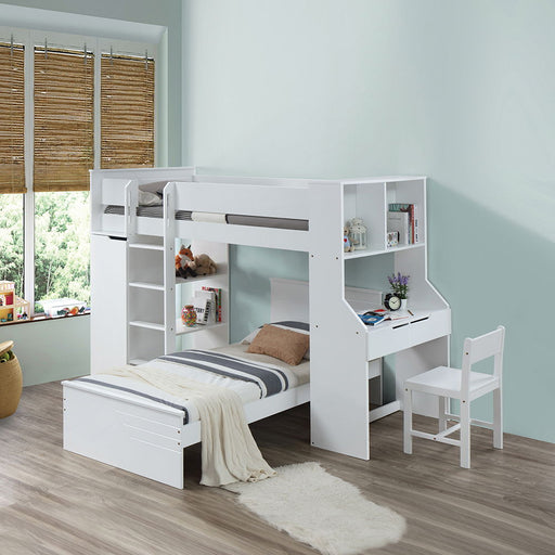Ragna - Twin Bed - White ACME