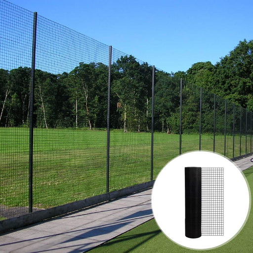 Vinyl Coated Hardware Cloth, Welded Wire Fence For Poultry And Home Improvement - Black Daily Nest
