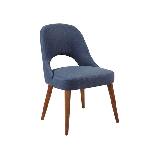 Dining Side Chair Upholstered Textured (Set of 2) - Navy JLA
