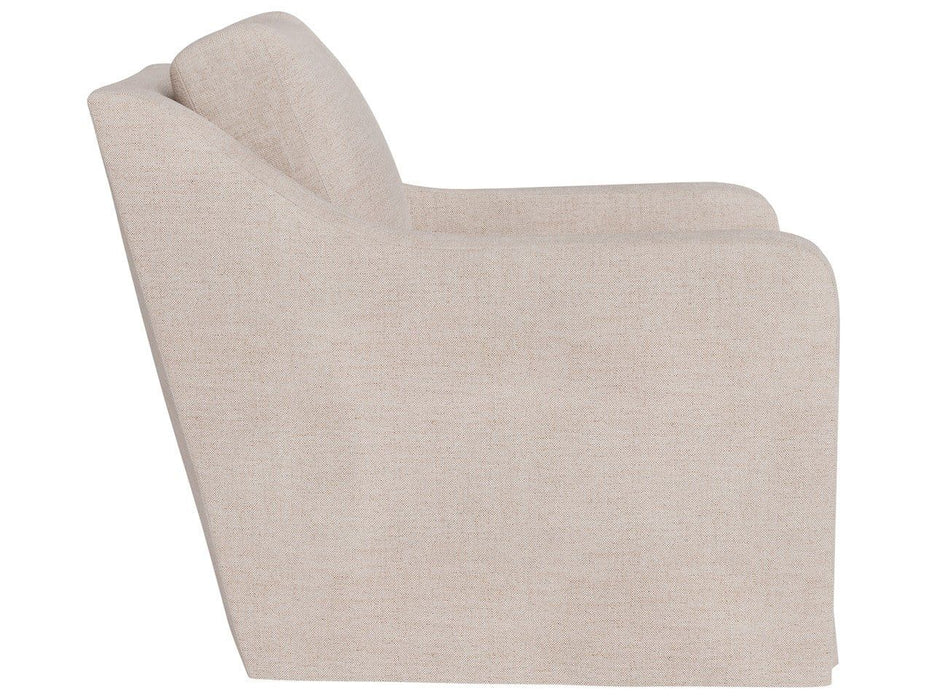 Filmore - Slipcover Swivel Chair, Special Order - Beige Universal Furniture