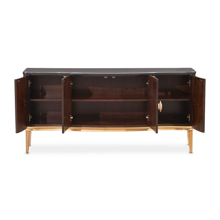 Camellia Field - Wood Sideboard