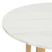 Essence - 54" Round Dining Table With Marble Top New Classic