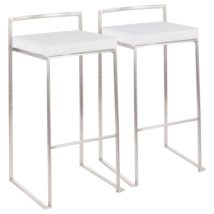 Fuji - Contemporary And Elegant Design Stackable Barstool Lumi Source