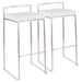 Fuji - Contemporary And Elegant Design Stackable Barstool Lumi Source