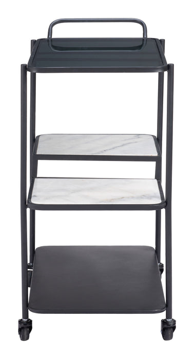 Constanza - Bar Cart - Black Zuo Modern