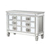 Varian - 34" Server - Mirrored & Antique Platinum ACME