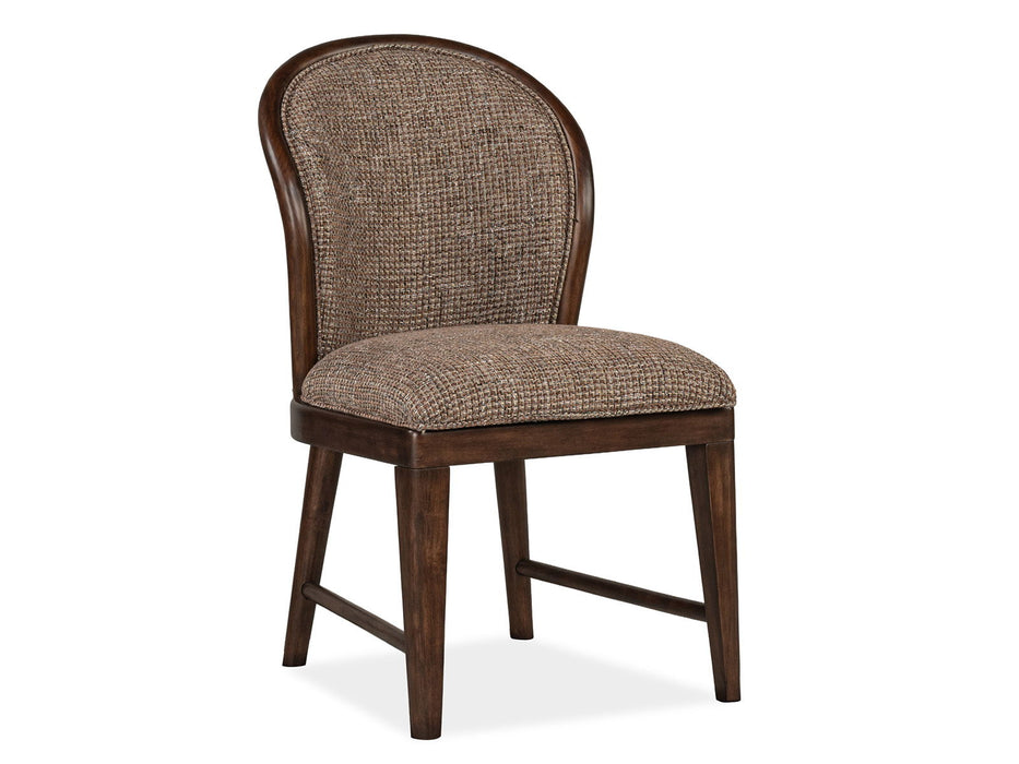 Belville - Upholstered Side Chair (Set of 2) - Chestnut Brown Magnussen Furniture
