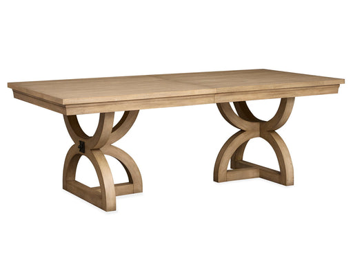 Coventry - Extendable Trestle Dining Table - Honey Maple Magnussen Furniture