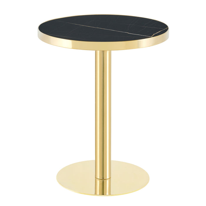 Modern Round Bistro Table Home Essentials
